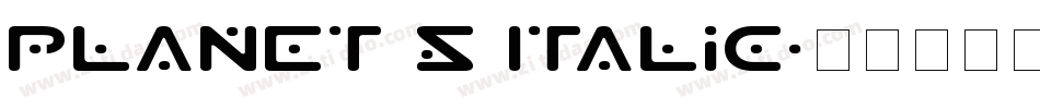 Planet S Italic字体转换